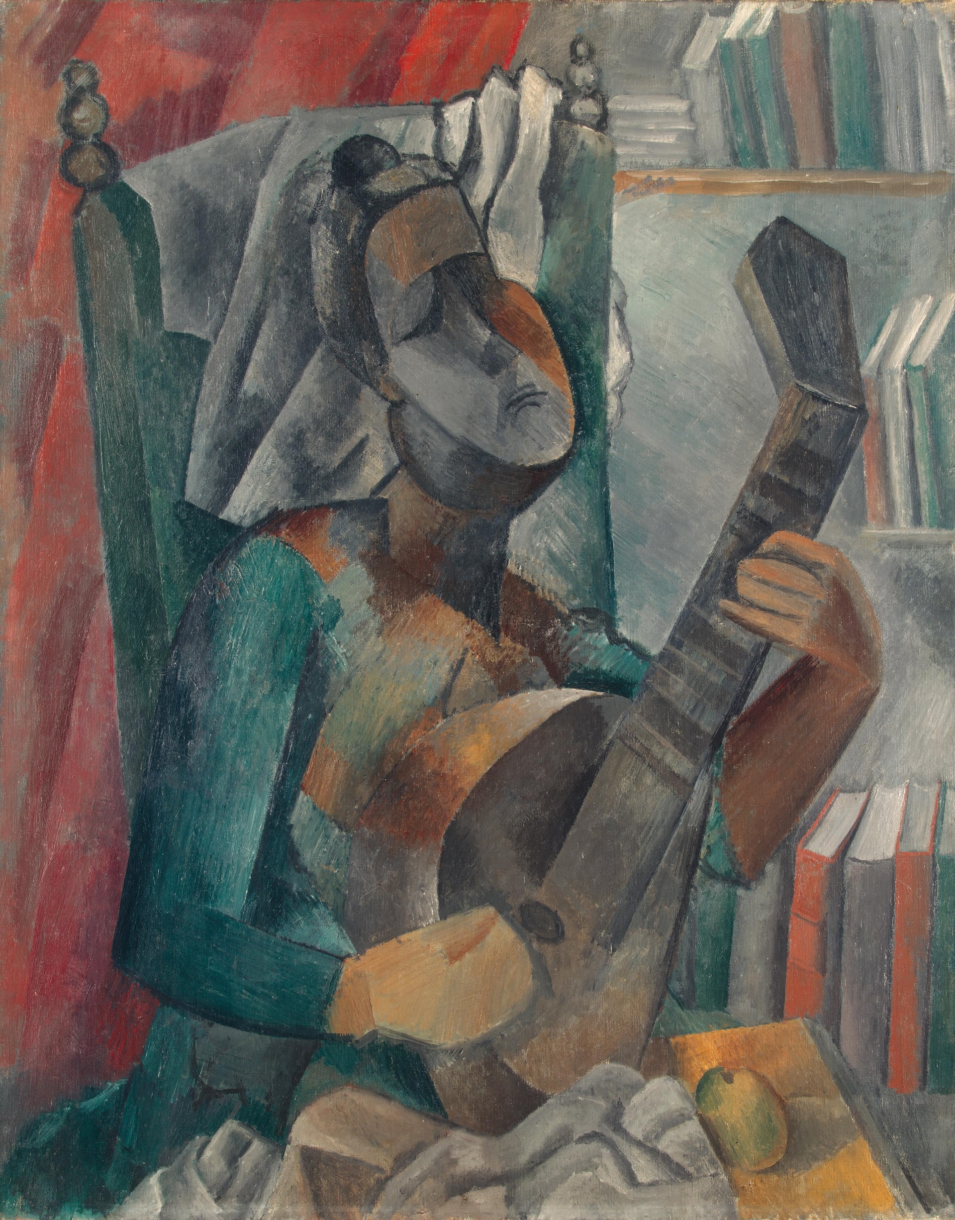 Picasso Woman with a Mandolin 1909